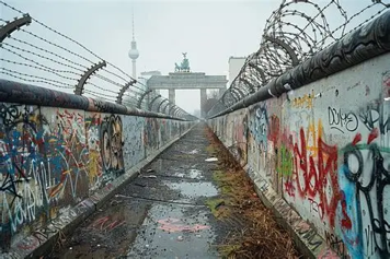 Le mur de Berlin